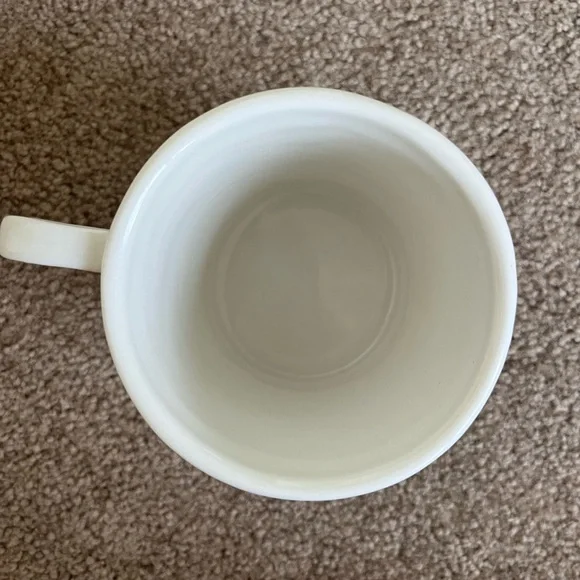 Anthropologie White Monogram 'H' Mug - Picture 4 of 5